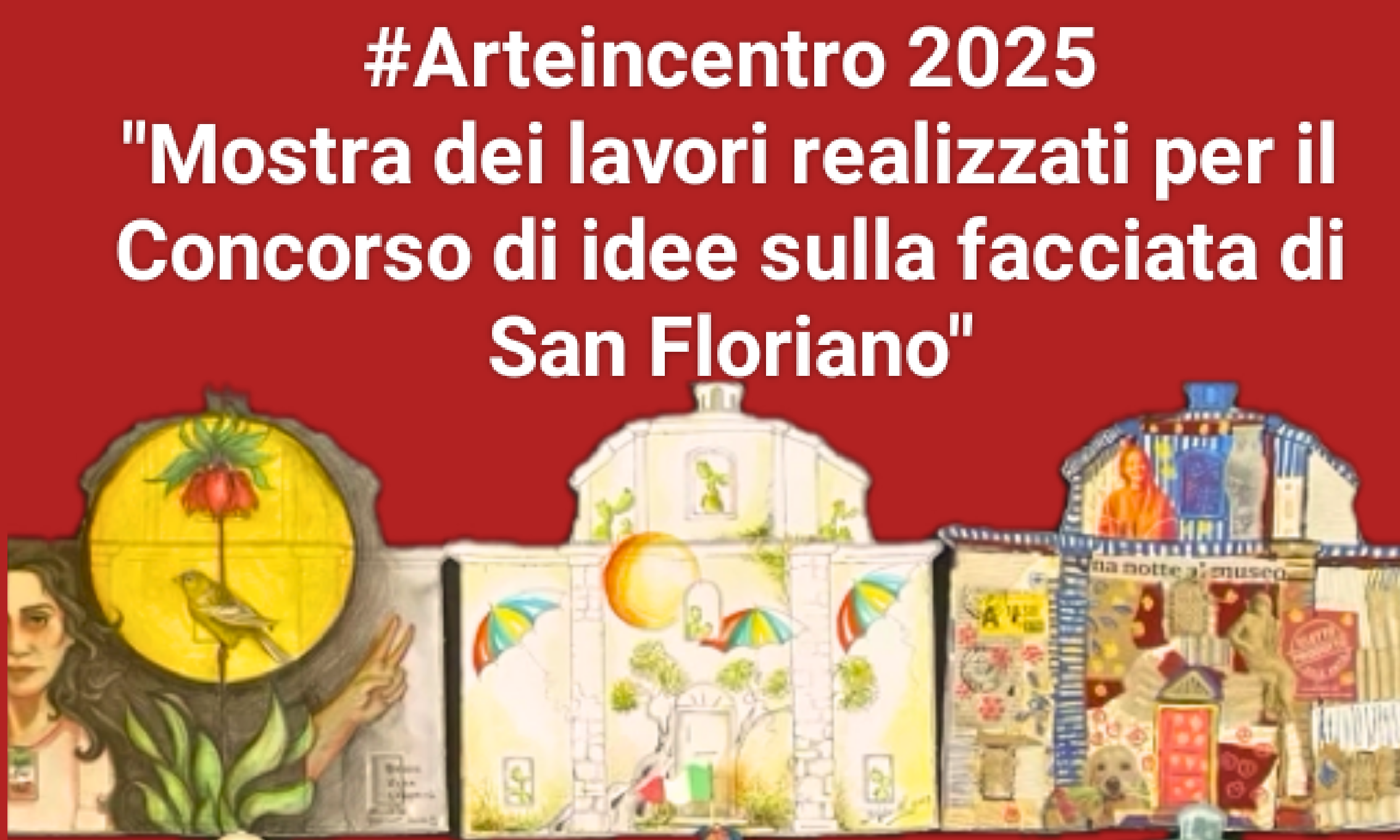 Locandina Arte in centro 2025 Locandina Arte in centro 2025