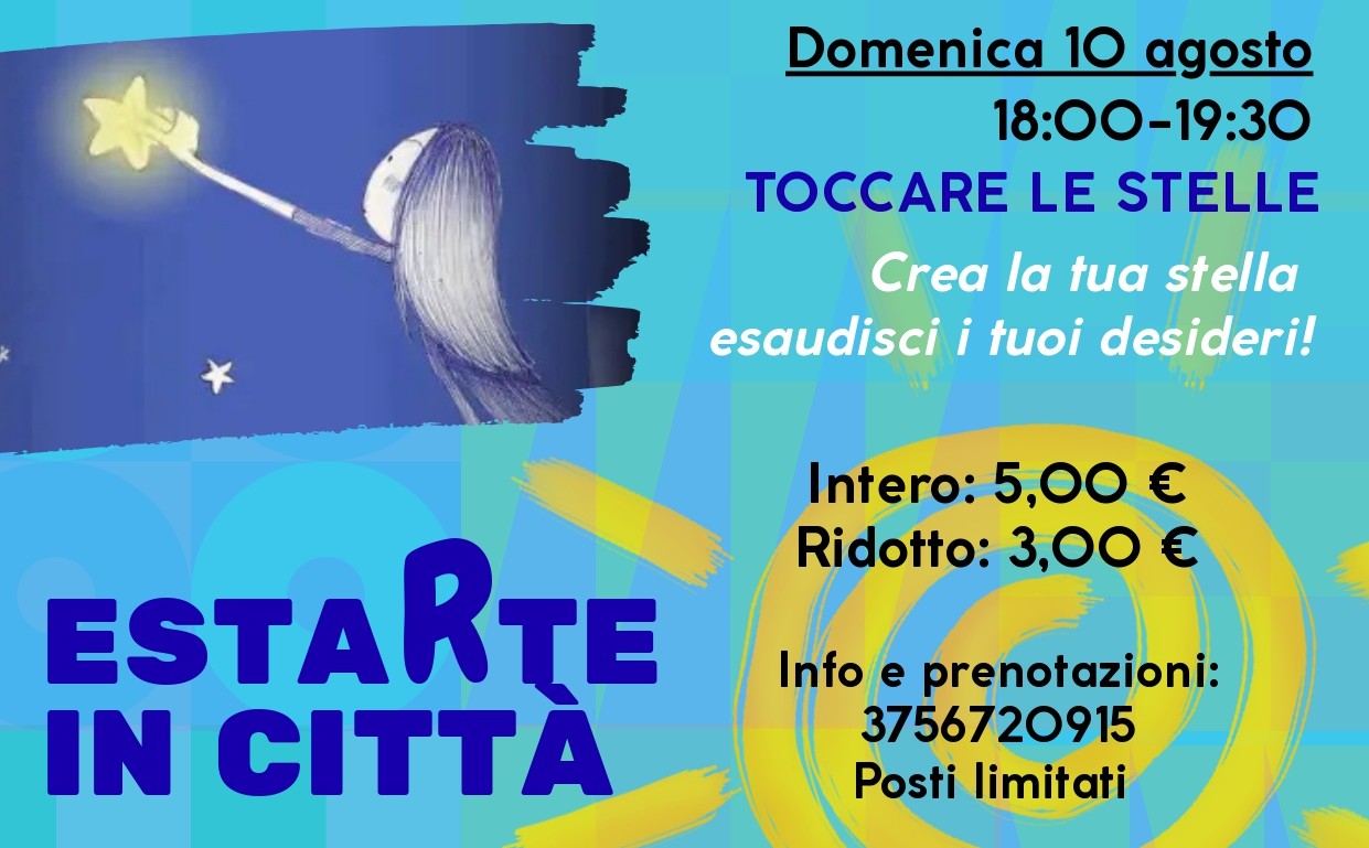 Locandina laboratorio per bambini Museo Diocesano - agosto