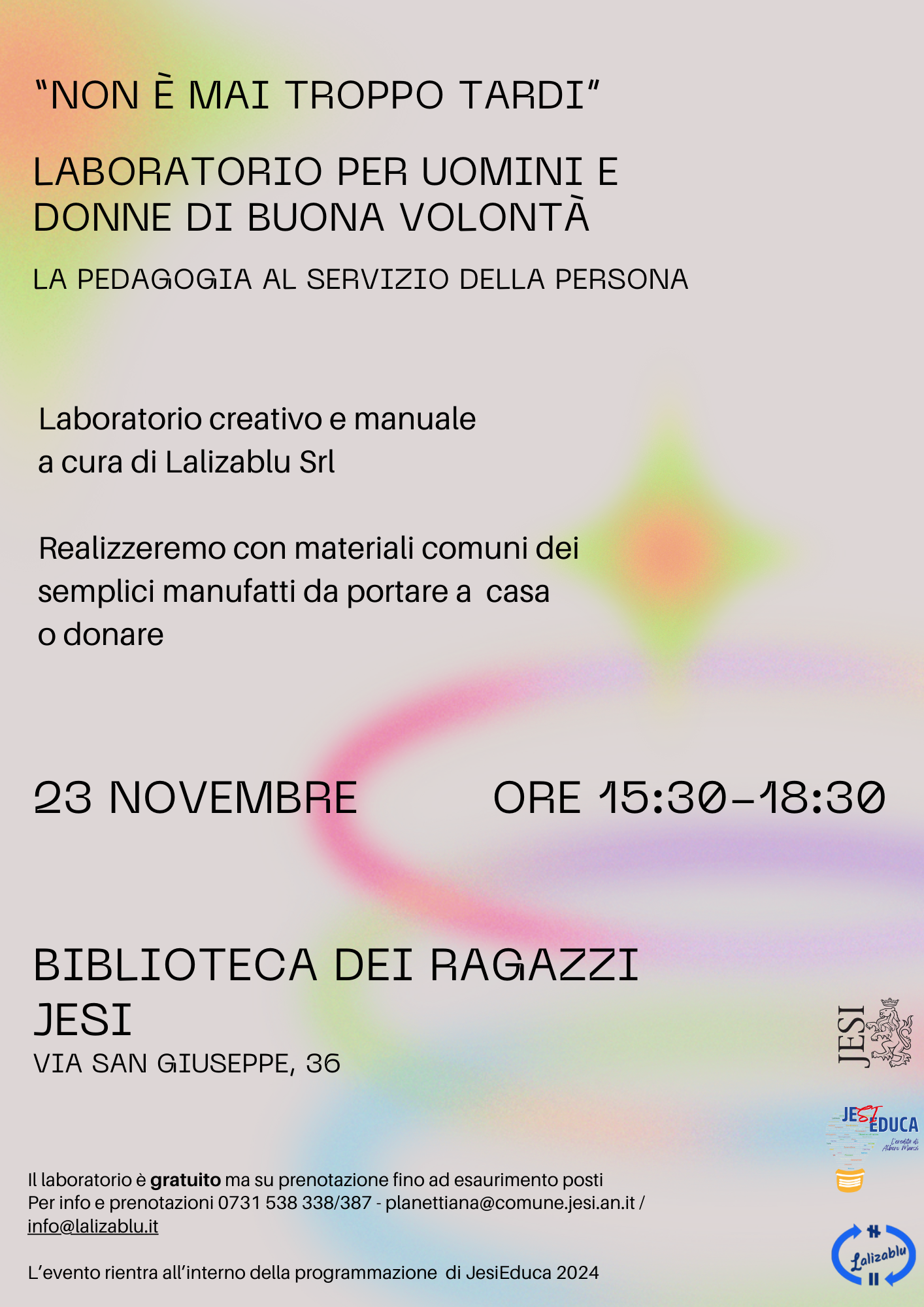 Descrizione evento 23 novembre