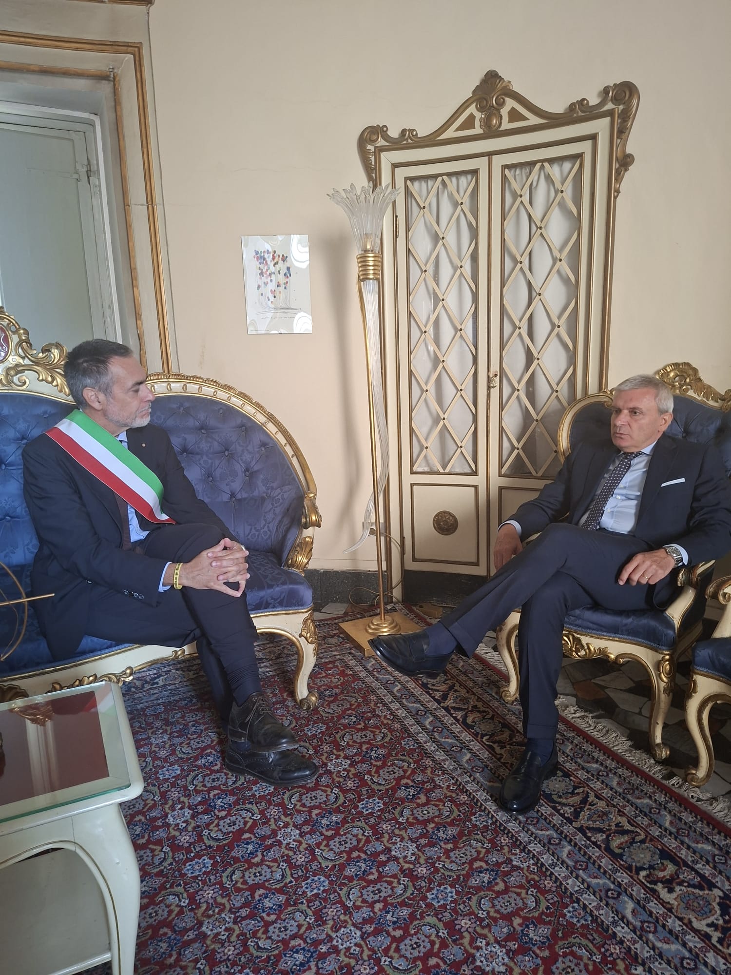 Incontro tra il Sindaco e il questore di Ancona