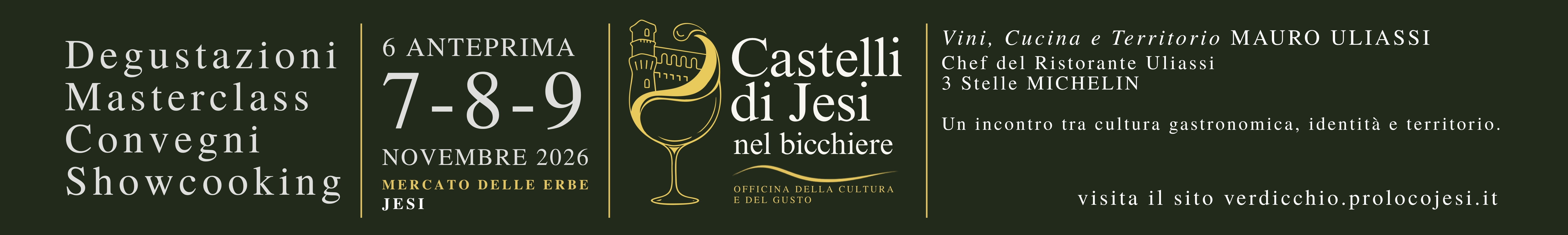 Visita il sito dell'evento Castelli di Jesi nel bicchiere Visita il sito dell'evento Castelli di Jesi nel bicchiere