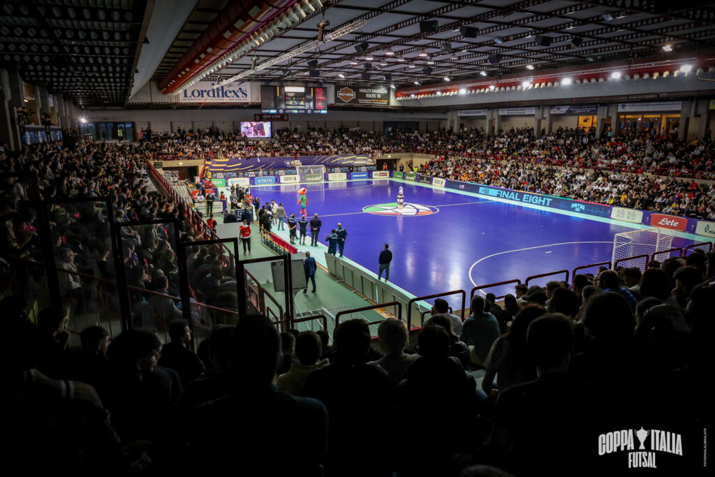 Il Palasport durante la manifestazione dello scorso anno