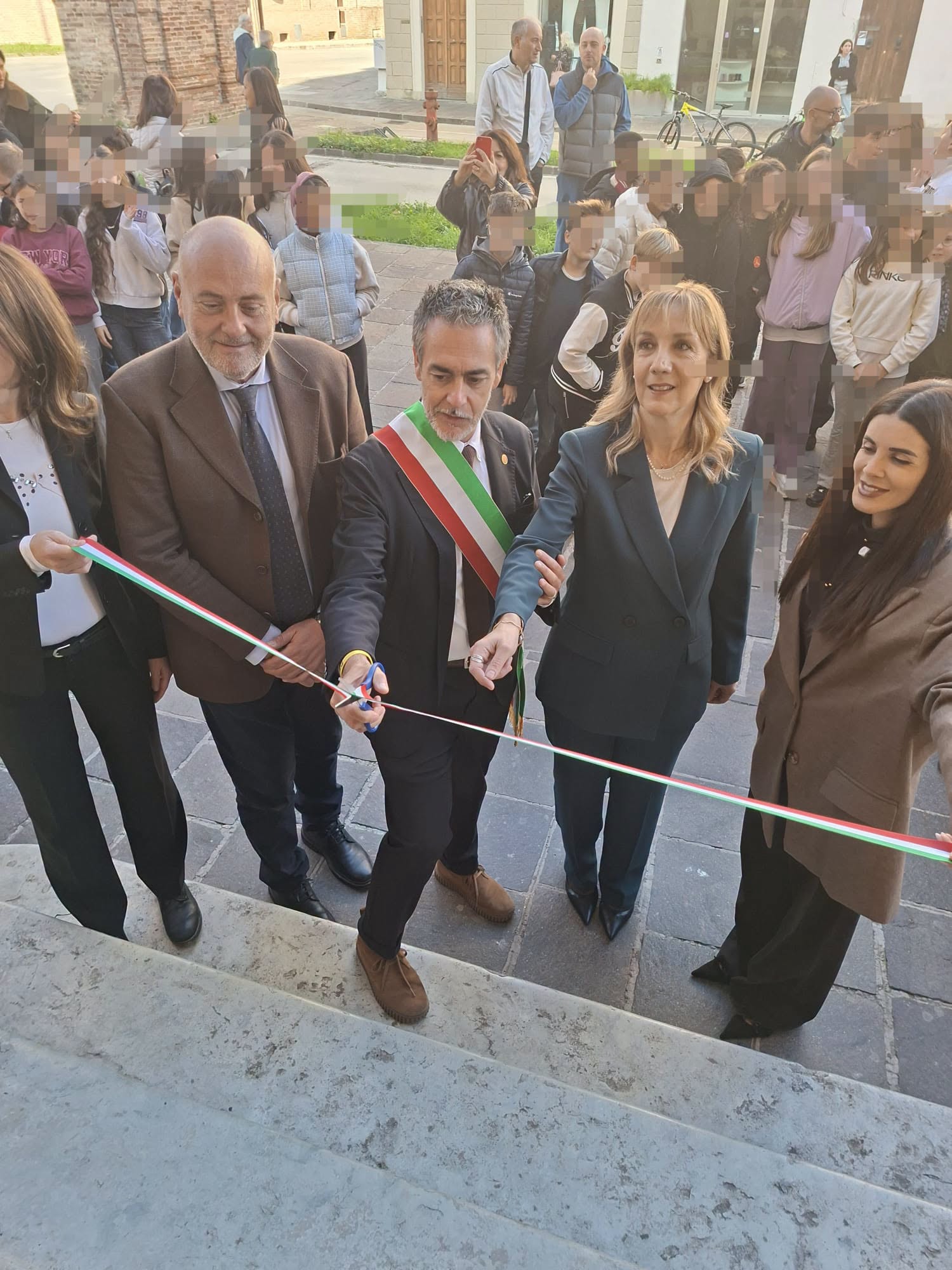 Inaugurazione scuola media Borsellino