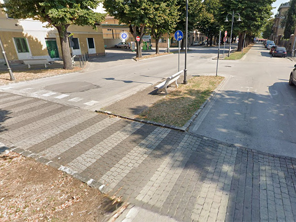 Gli attraversamenti pedonali di Viale Trieste