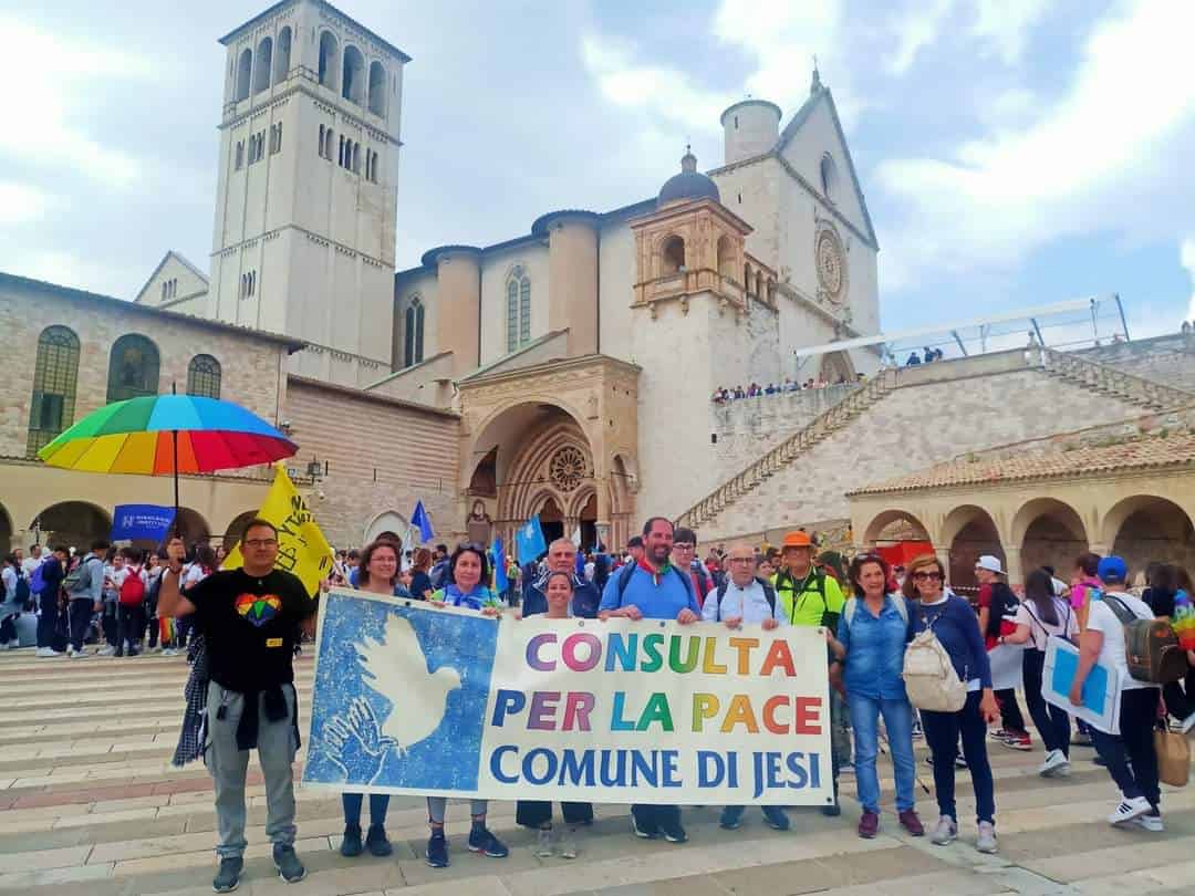 Consulta per la pace cittadini di jesi alla marcia per la pace 2024