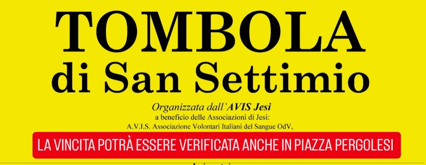 Locandina della tombola