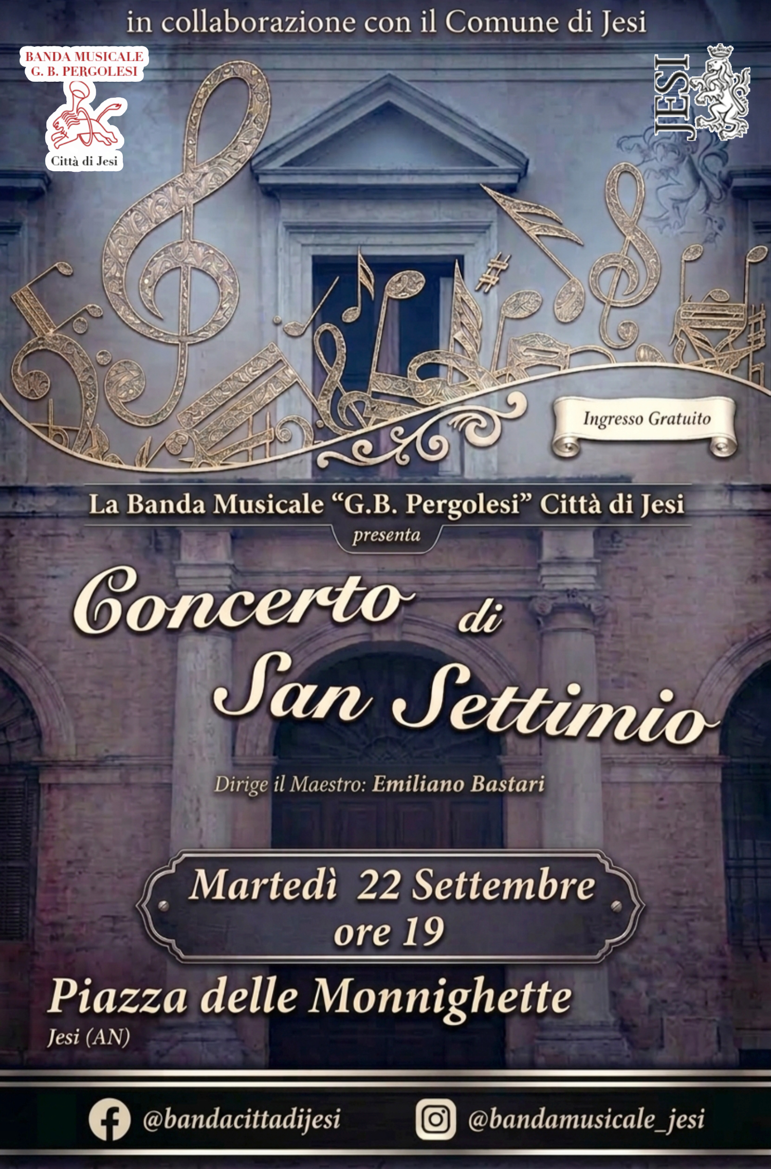 Locandina dell'iniziativa