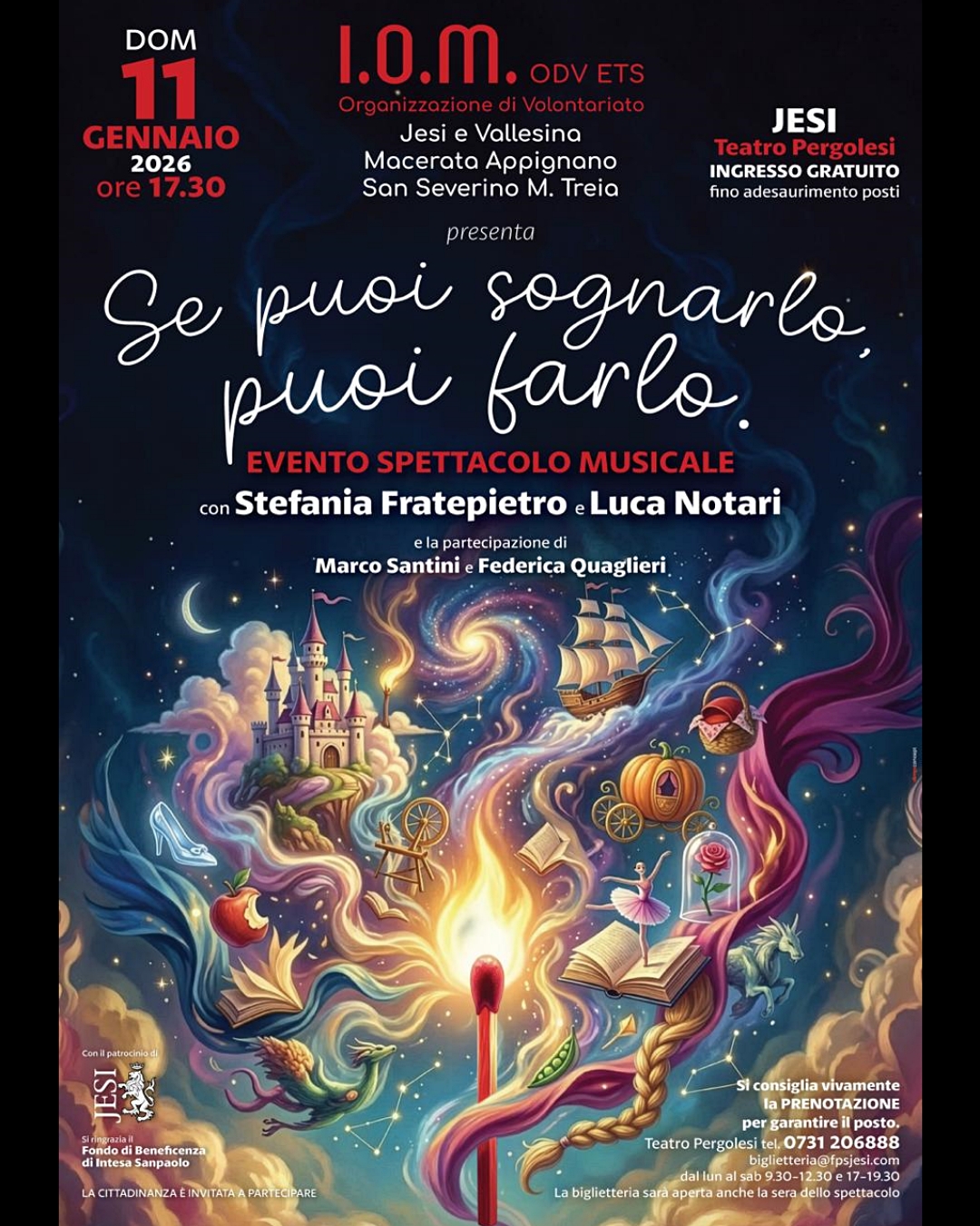 Locandina dell'iniziativa