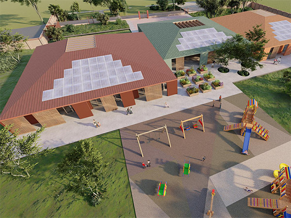 Rendering del nuovo polo