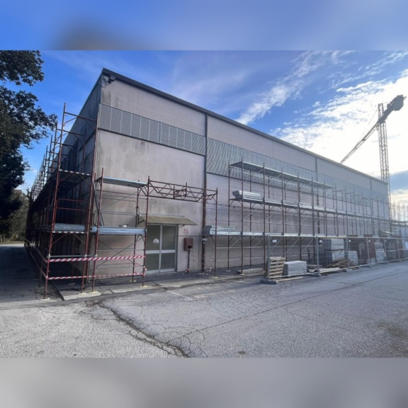 Lavori alla palestra Carbonari