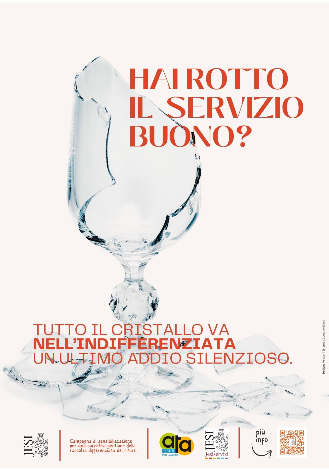 Hai rotto il servizio buono? Il cristallo va nell'indifferenziata