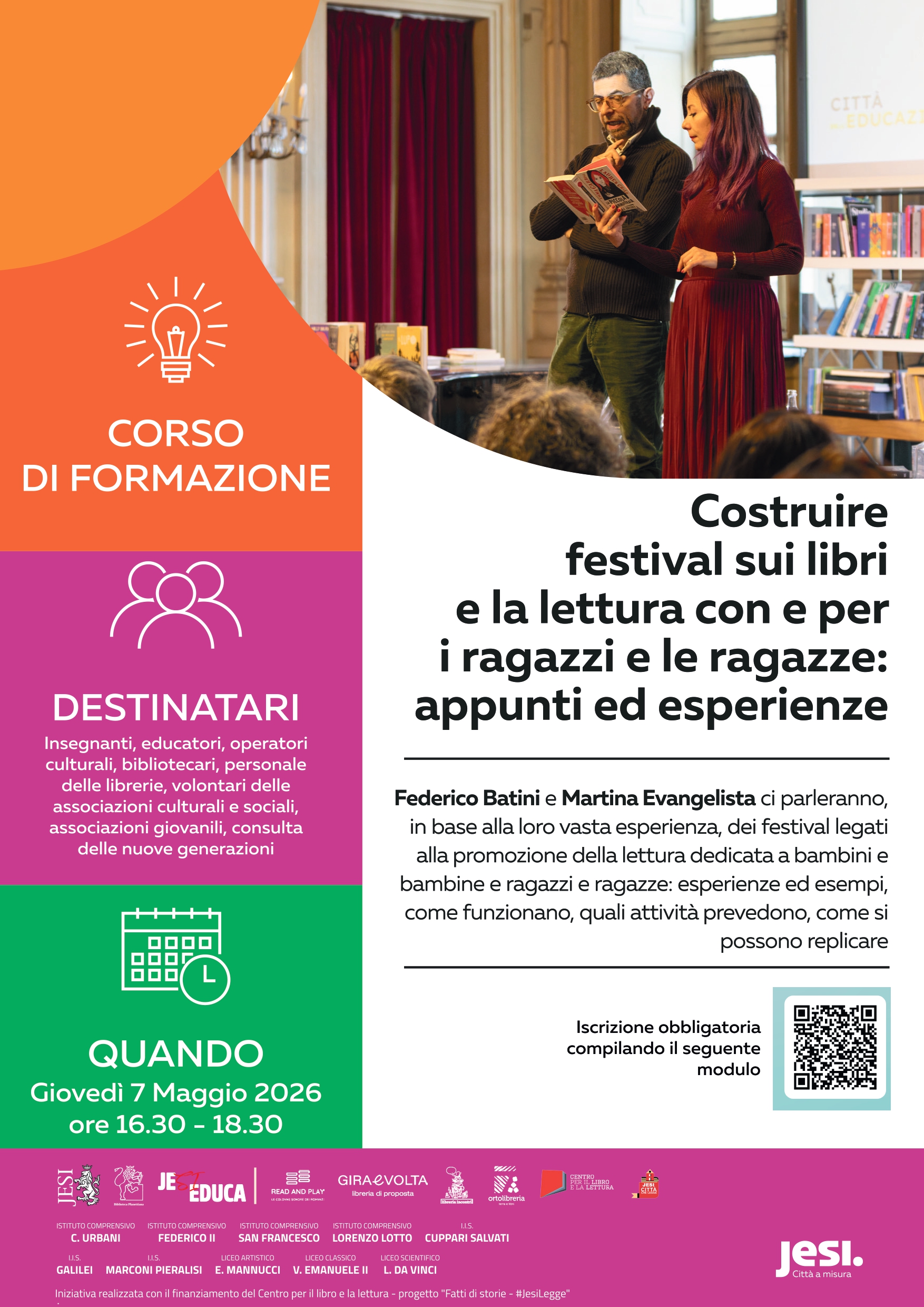 Costruire festival libri locandina completa 7 maggio