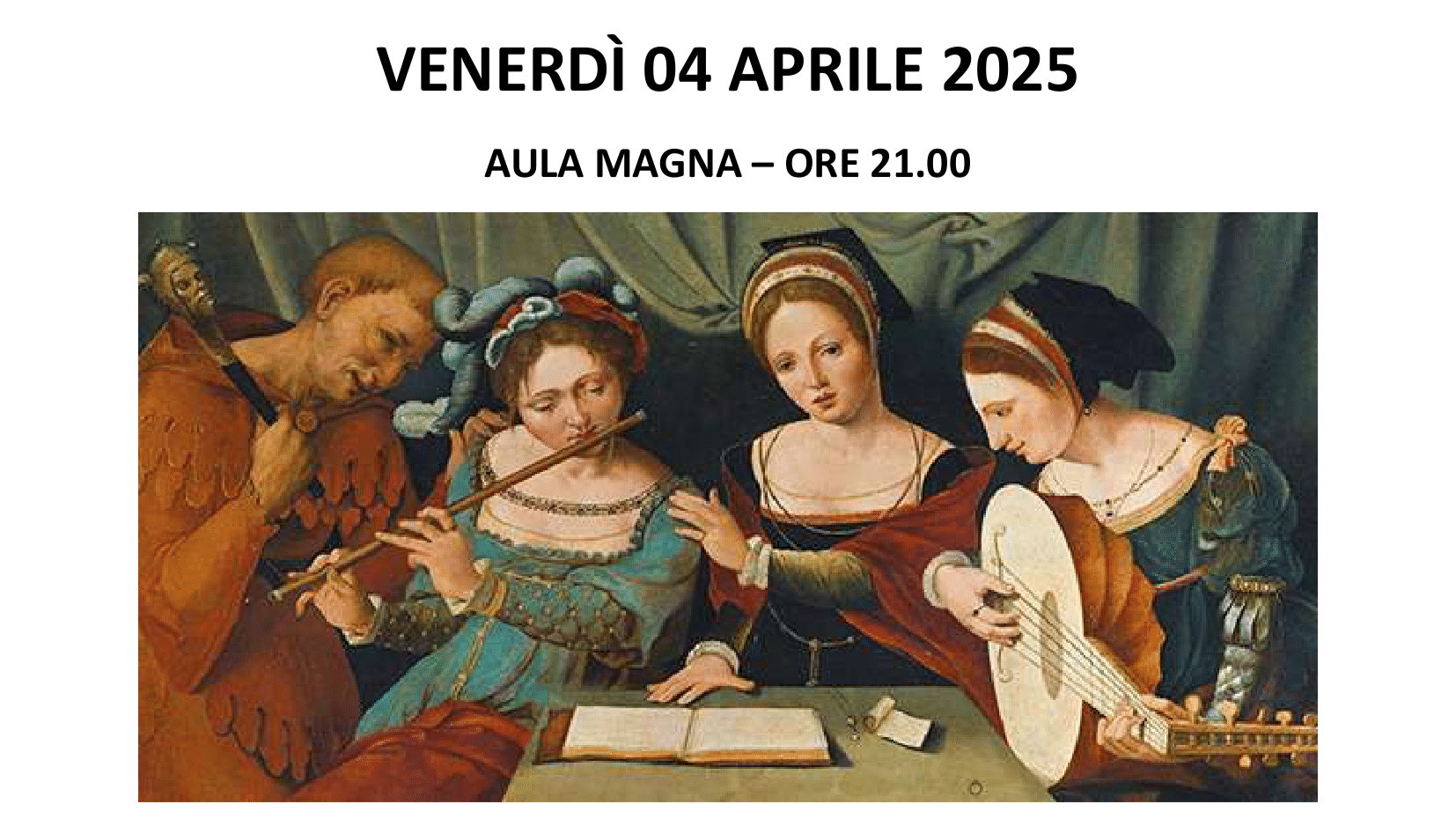 Locandina dell'evento
