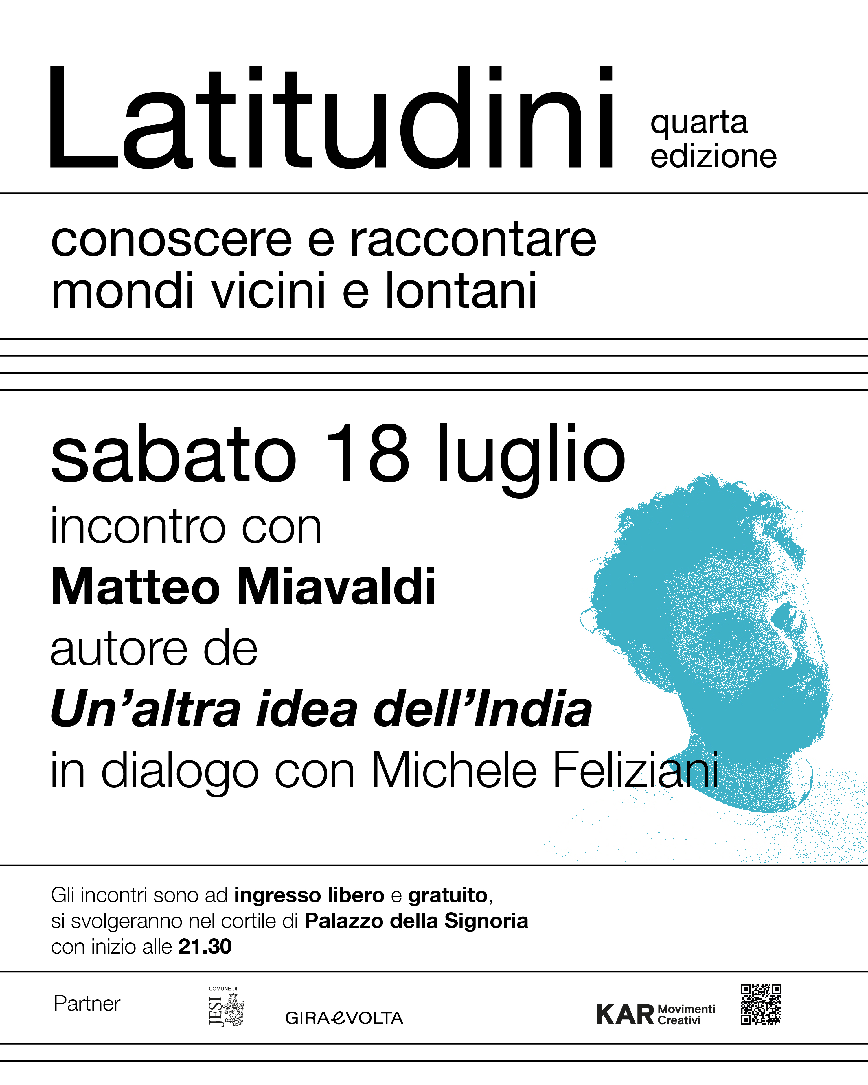 Incontro con Matteo Miavaldi Latitudini 18 luglio