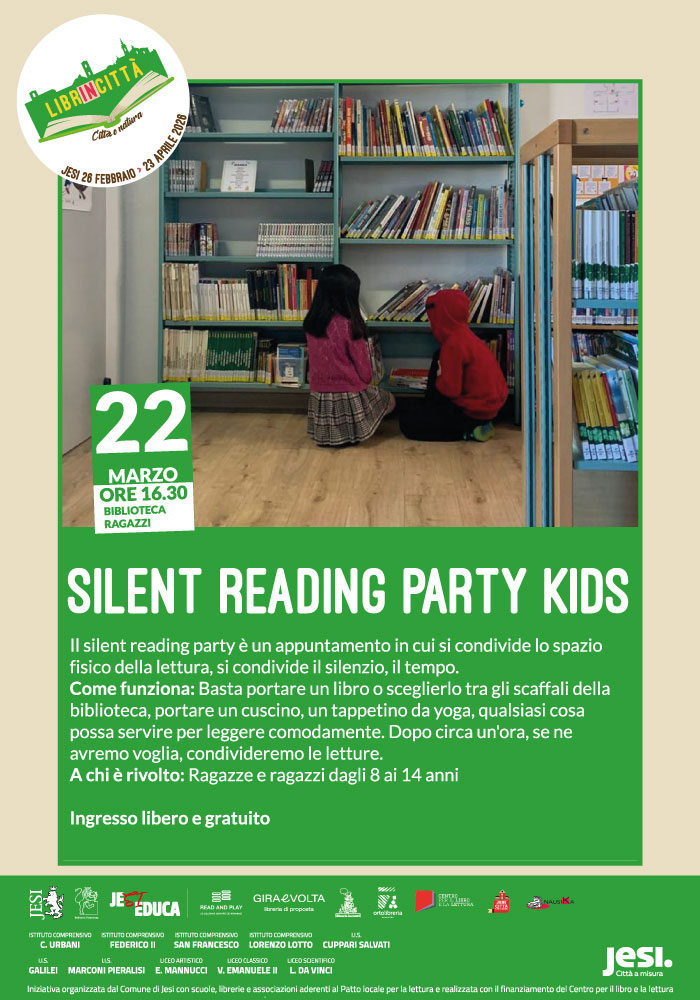 Silent reading party kids locandina completa