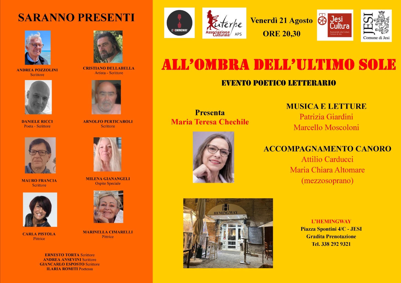 Locandina evento