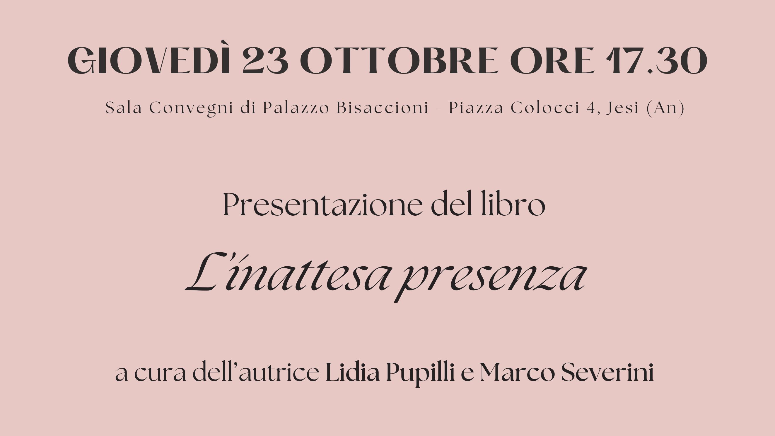 Locandina dell'evento