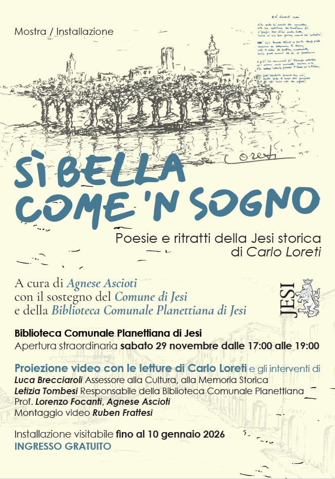 Locandina mostra installazione