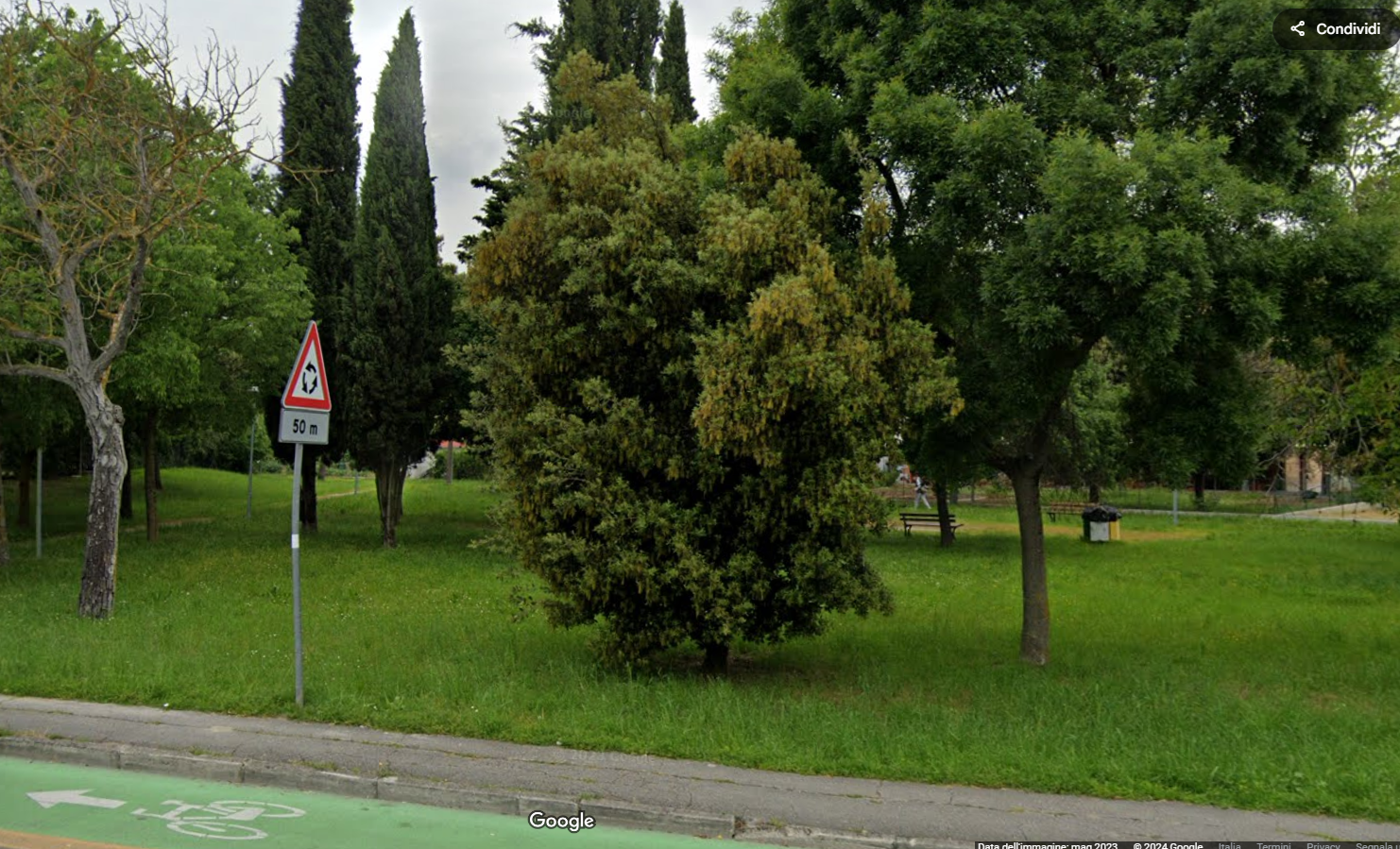 Parco Berthe Morisot in Via Gallodoro