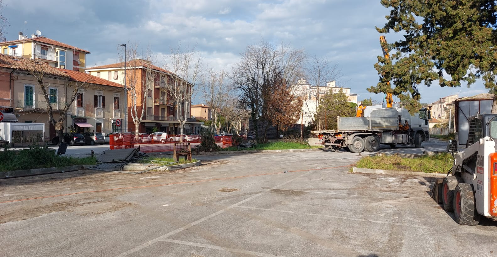 Area del parcheggio