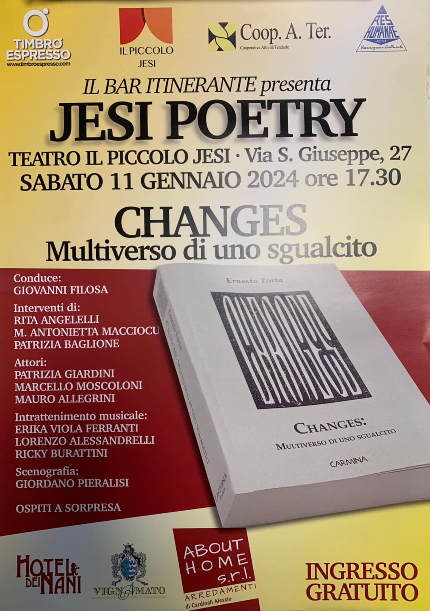 Locandina dell'iniziativa