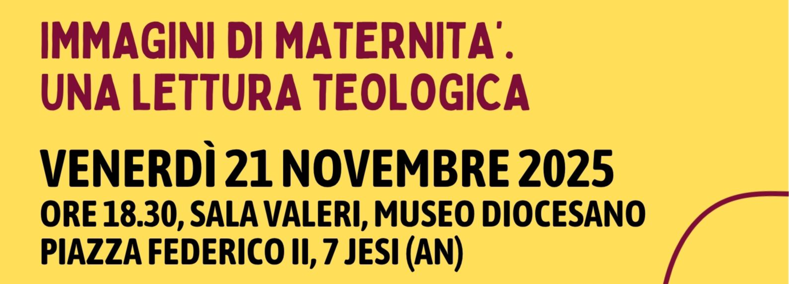 Locandina dell'evento