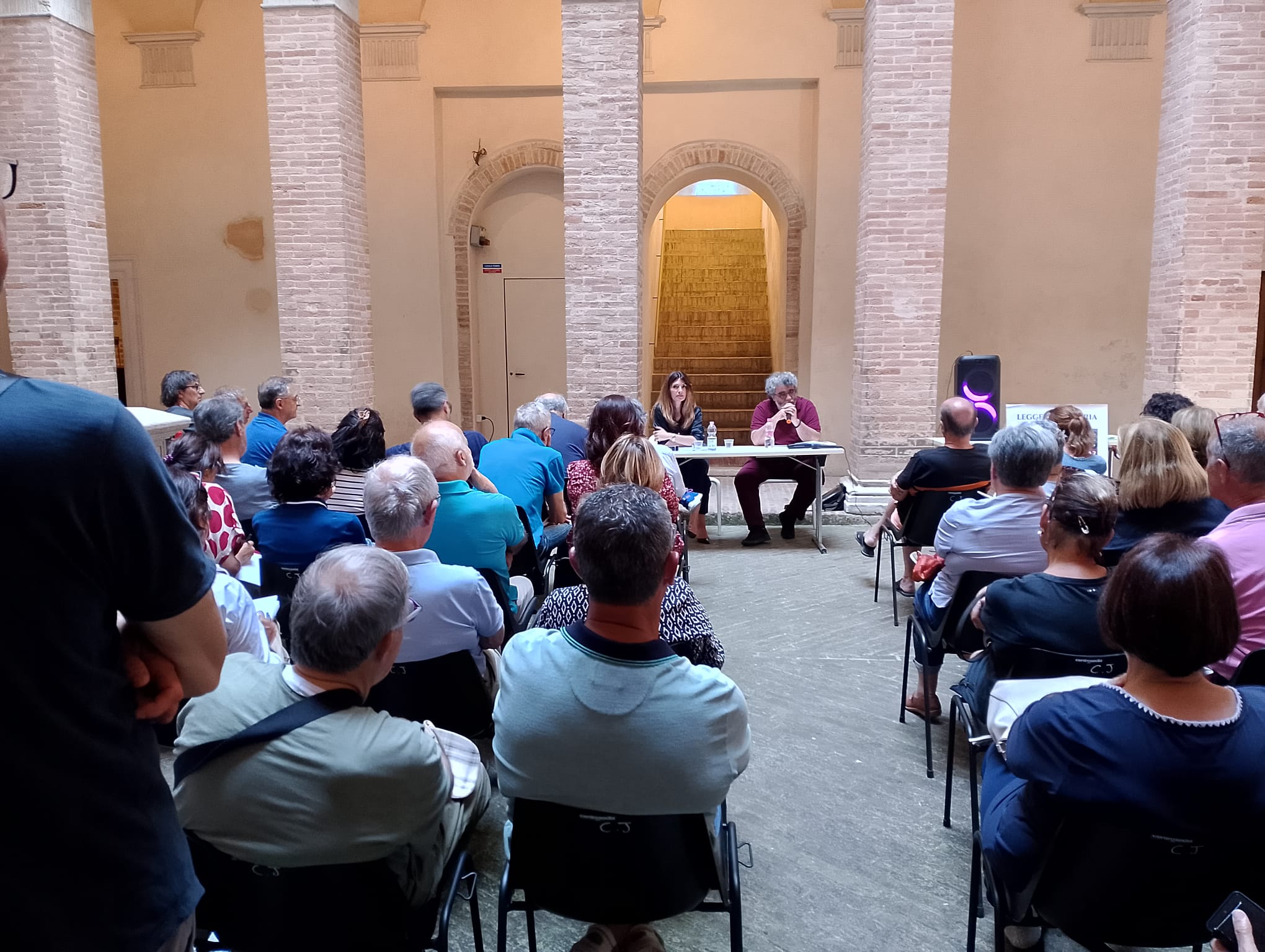 Un momento della conferenza