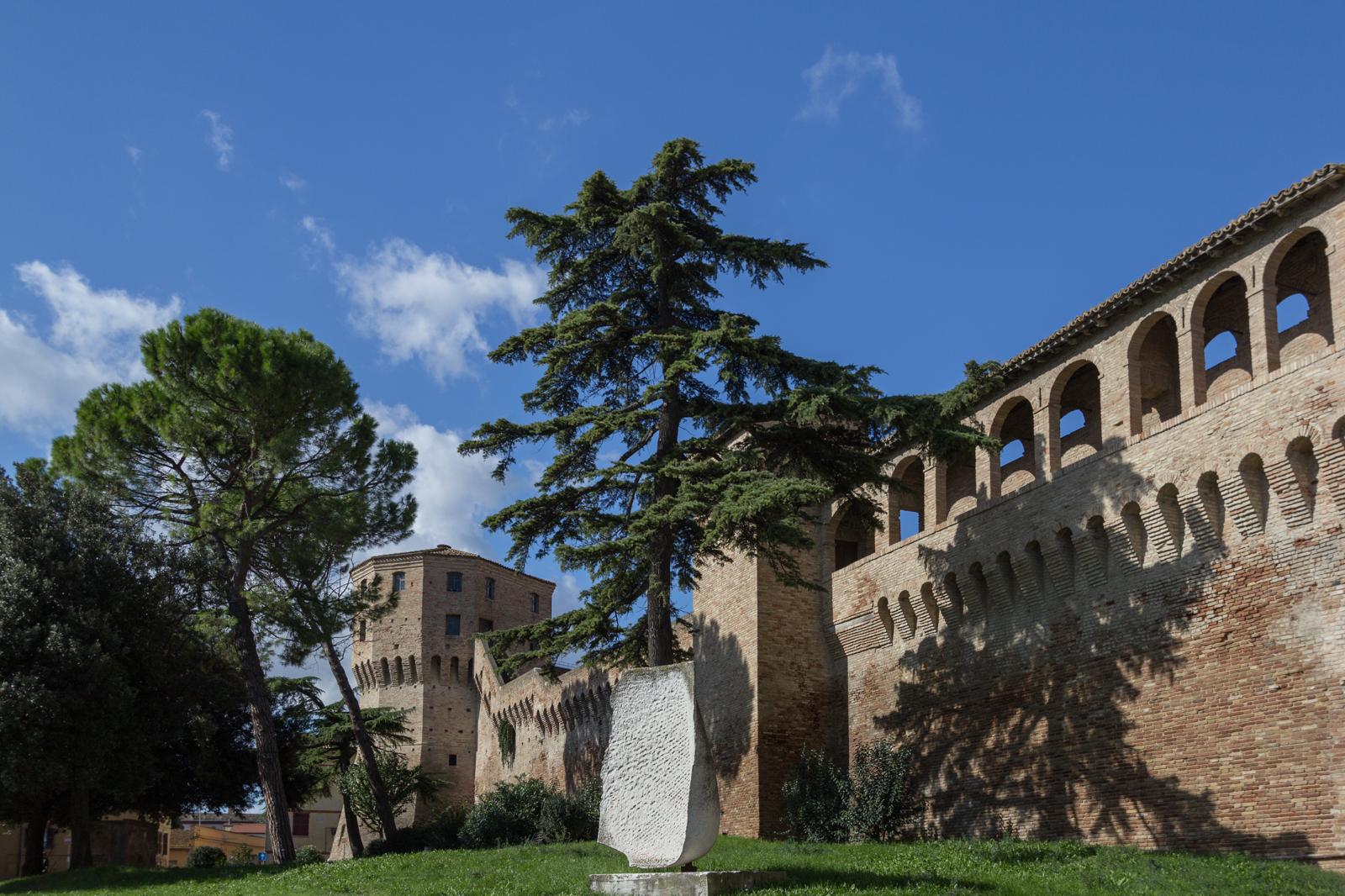 Veduta del Torrione di Mezzogiorno