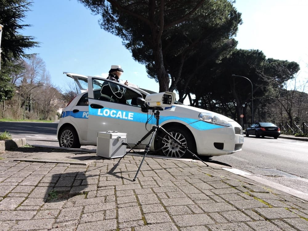 Targa system in dotazione alla Polizia Locale