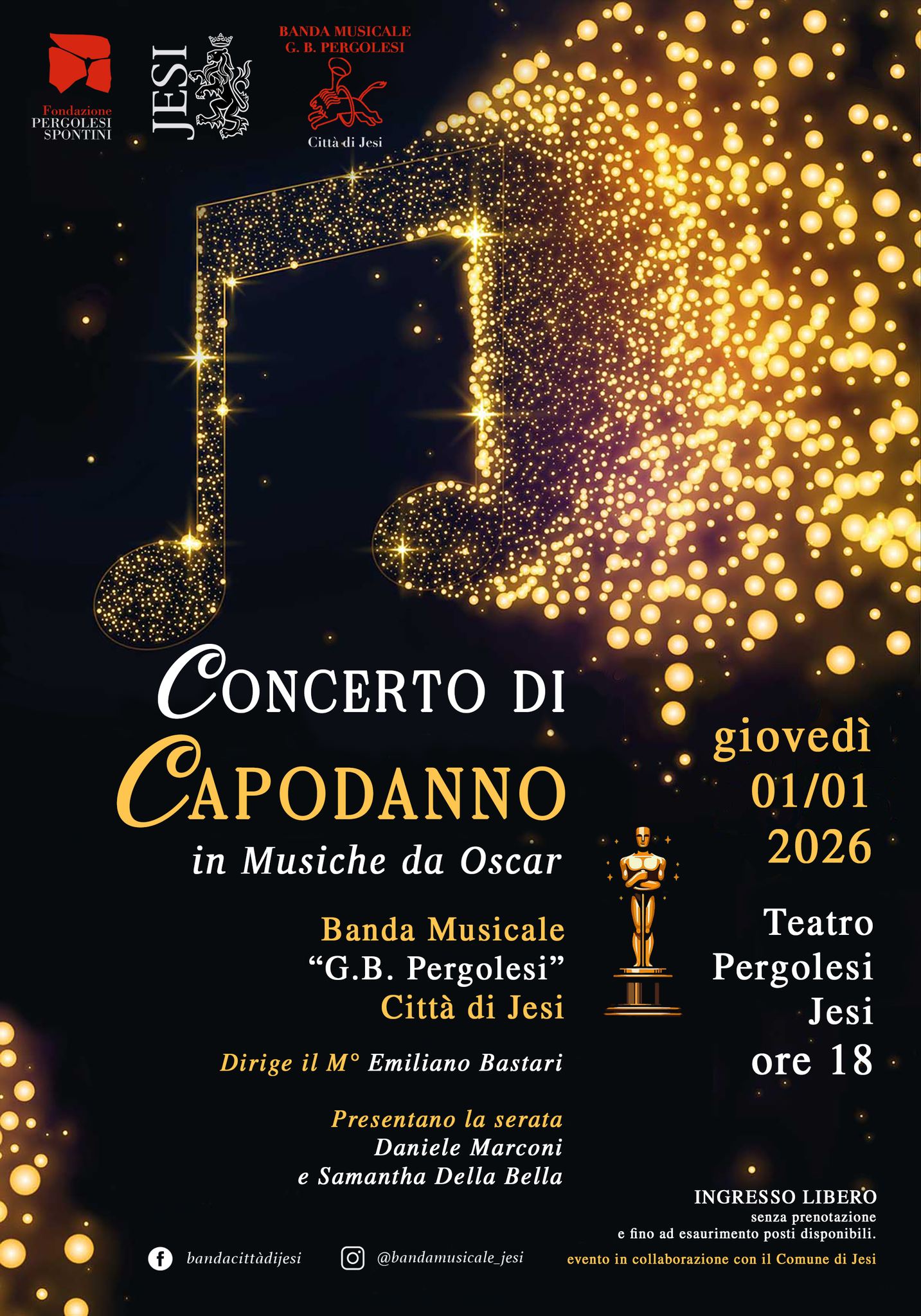 Locandina del concerto
