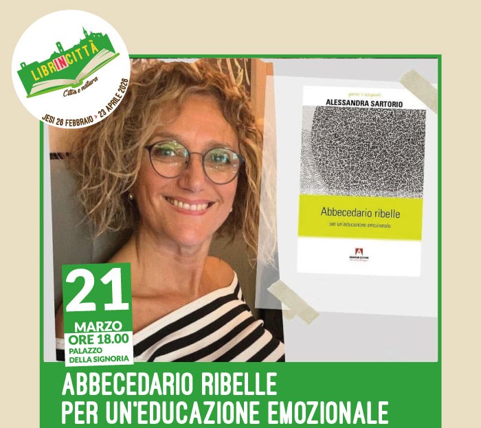 Alessandra Sartorio e il libro Abbecedario ribelle