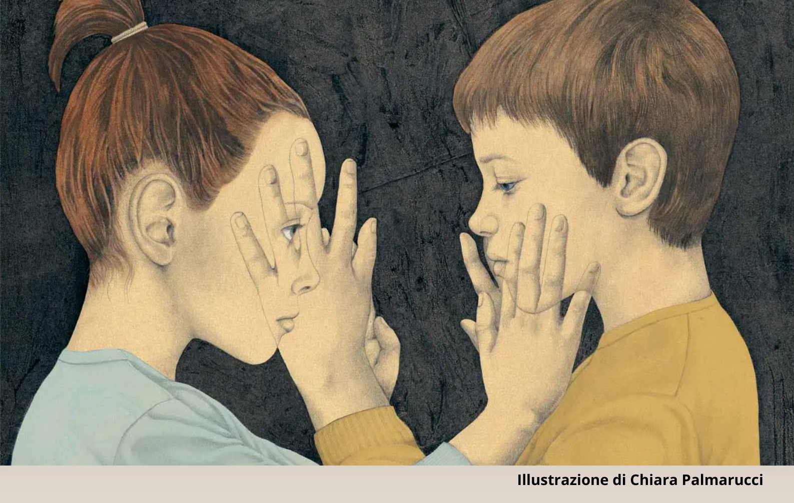 Illustrazione di Chiara Palmarucci come copertina dell'albo 