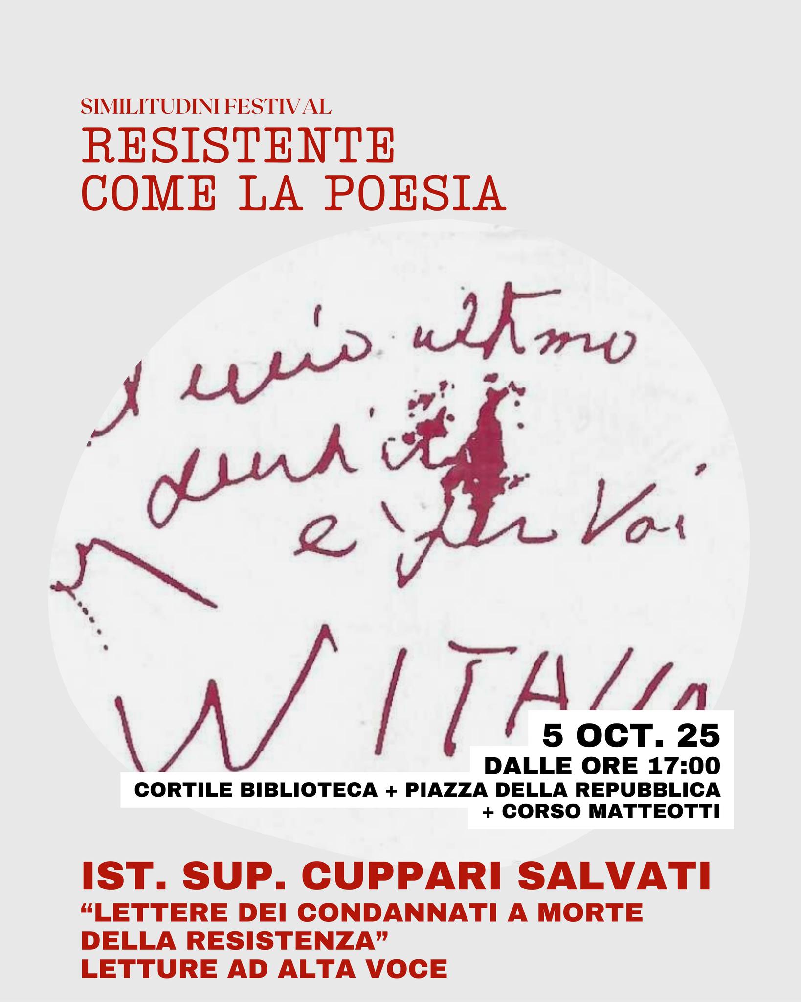 lettere dei condannati a morte della resistenza 
