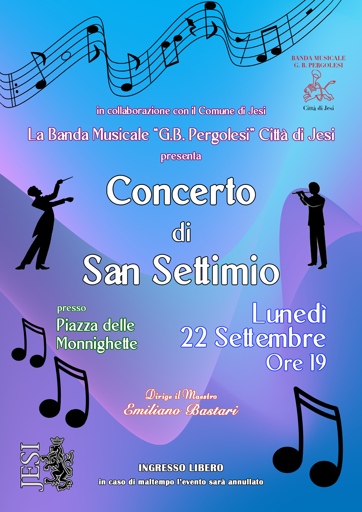 Locandina del concerto
