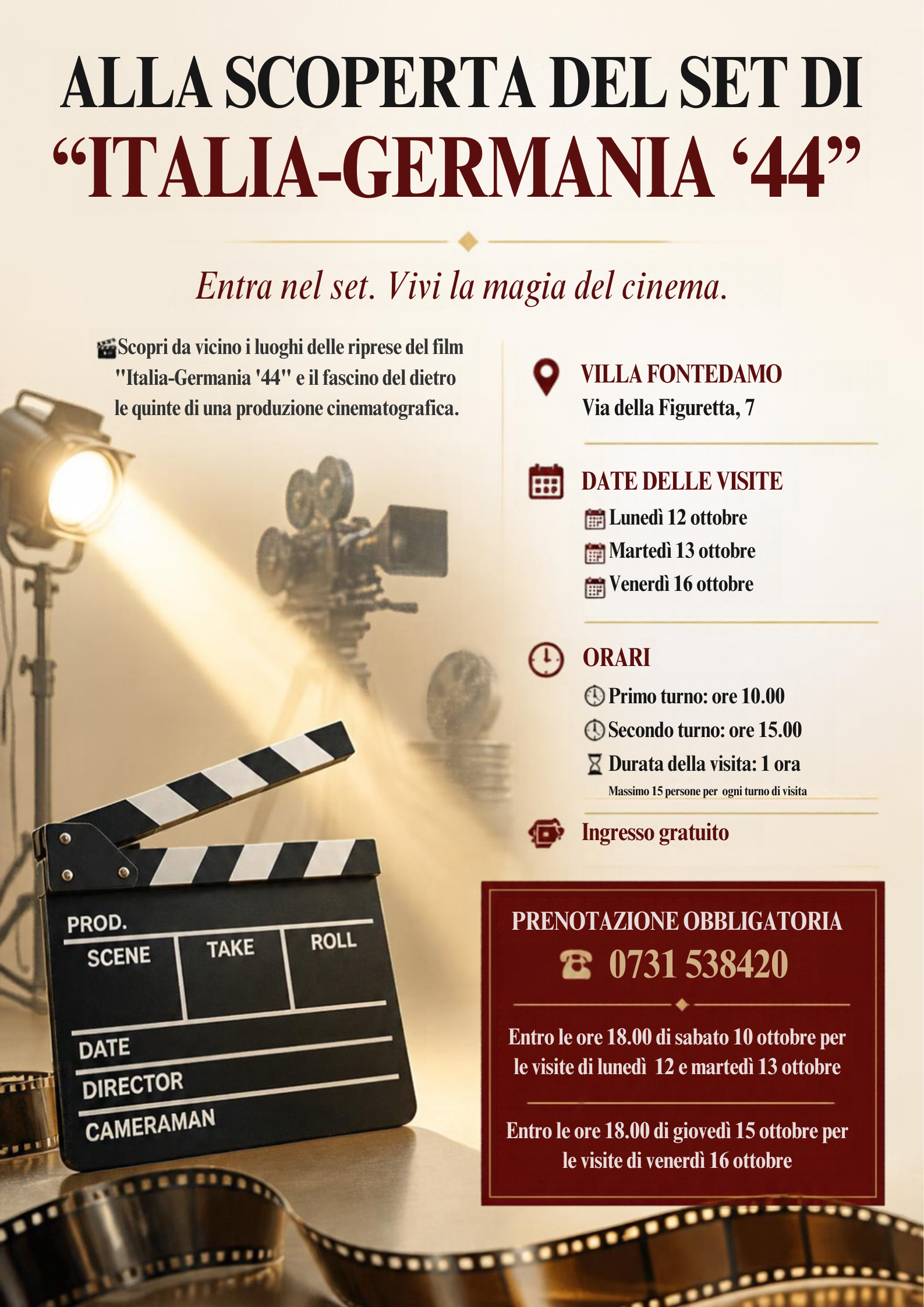 Locandina dell'evento