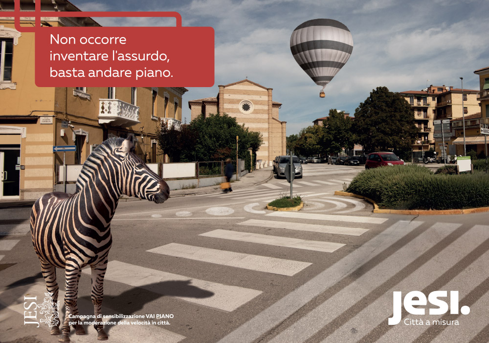 Locandina della campagna di sensibilizzazione VAI PIANO