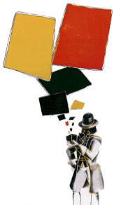 'Gulliver in biblioteca', particolare del manifesto per il Convegno 'L'informazione in Biblioteca', 1990