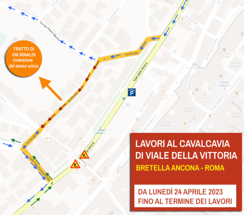 Mappa "bretella" Ancona-Roma