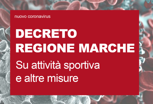 Decreto Regione Marche
